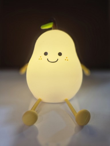 چراغ خواب سیلیکونی گلابی