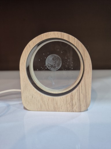 چراغ خواب شیشه ای 3D