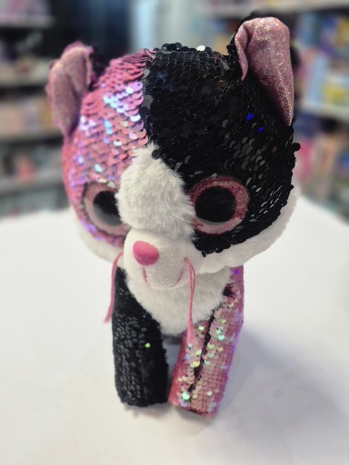 عروسک گربه پولکی