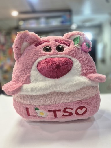 عروسک پتو بالشتی مدل خرس لاتسو