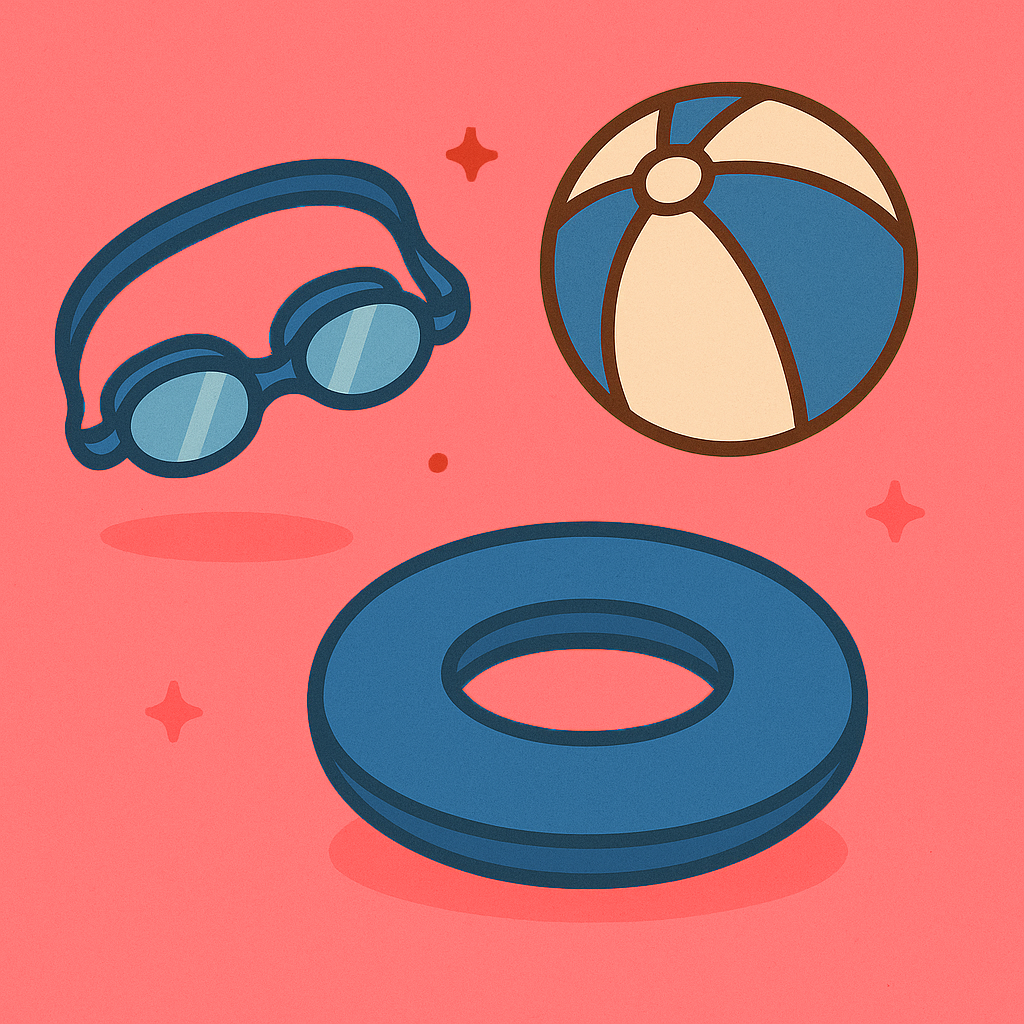 وسایل ورزشی،شنا وآب‌بازی